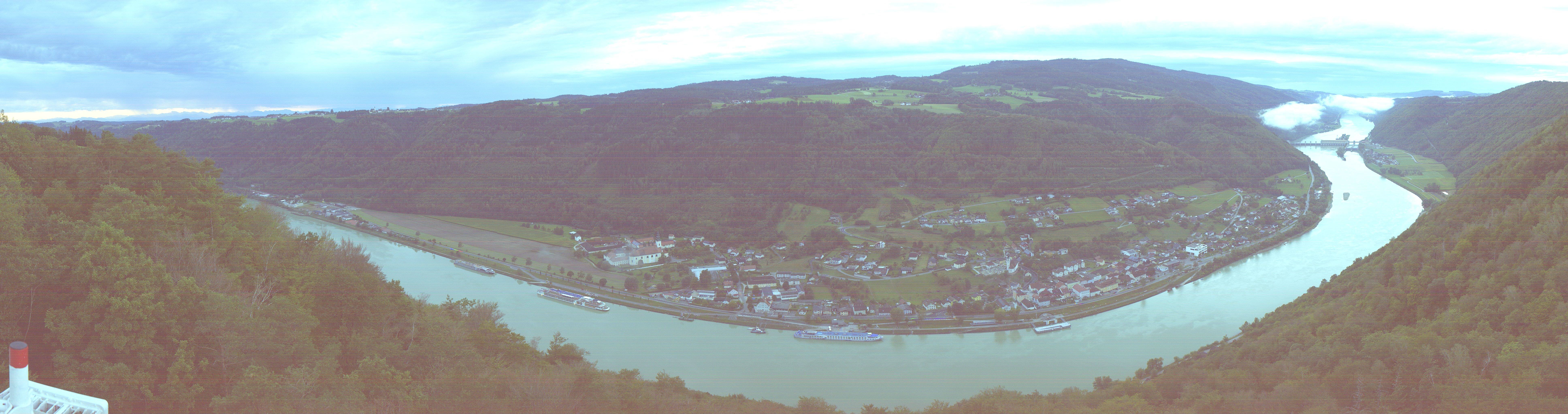Archiv Foto Webcam Blick auf die Donau vom Penzenstein