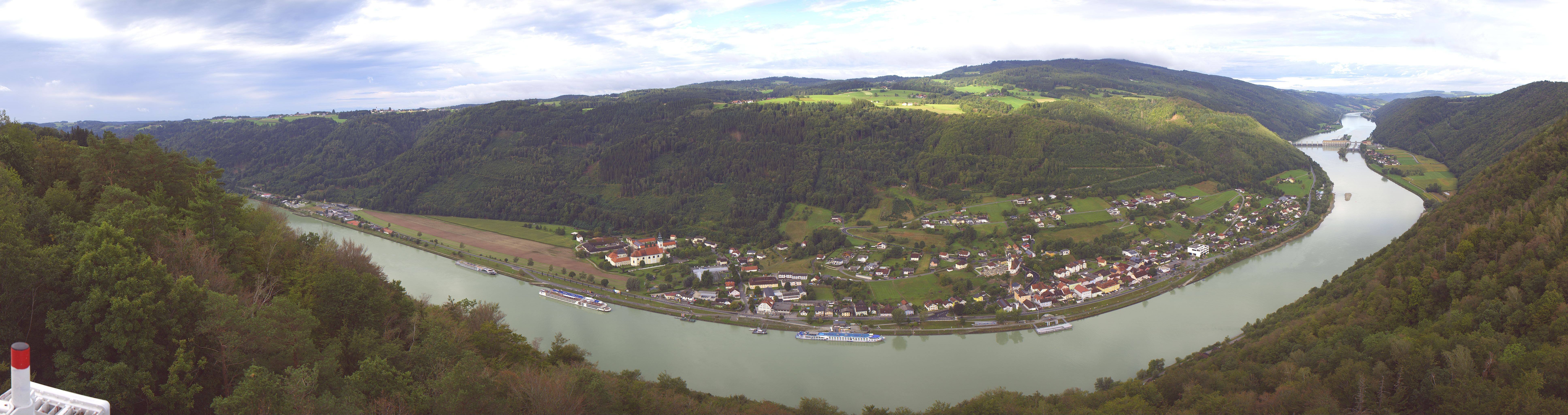 Archiv Foto Webcam Blick auf die Donau vom Penzenstein