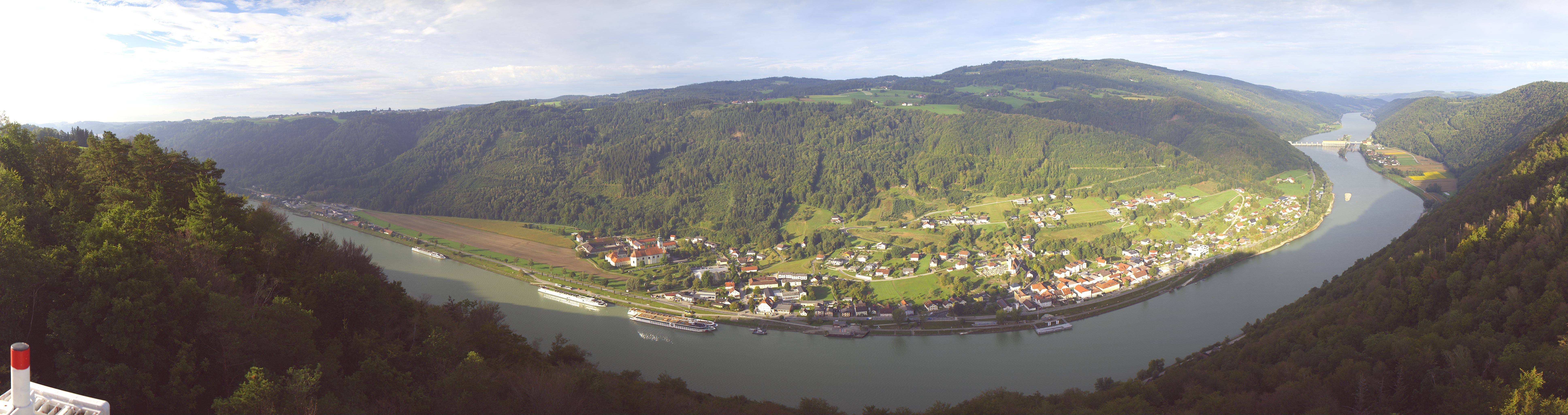 Archiv Foto Webcam Blick auf die Donau vom Penzenstein