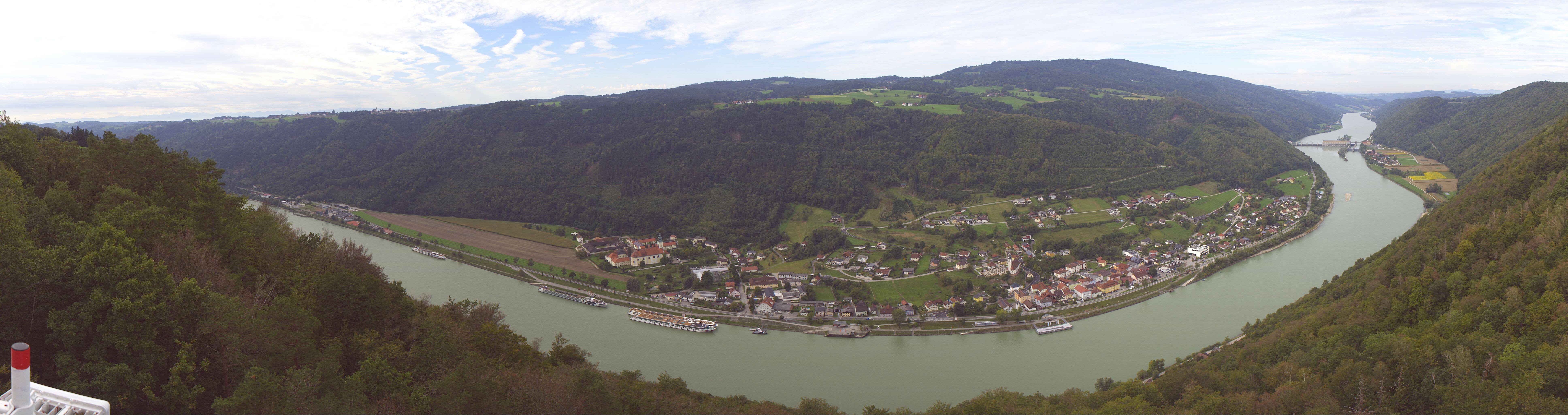 Archiv Foto Webcam Blick auf die Donau vom Penzenstein