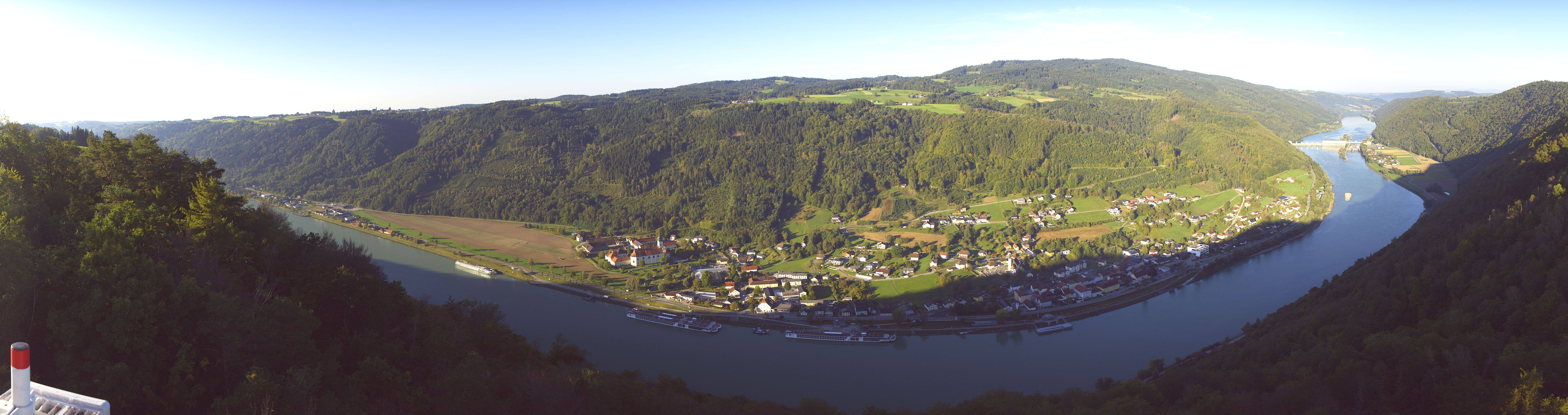 Archiv Foto Webcam Blick auf die Donau vom Penzenstein