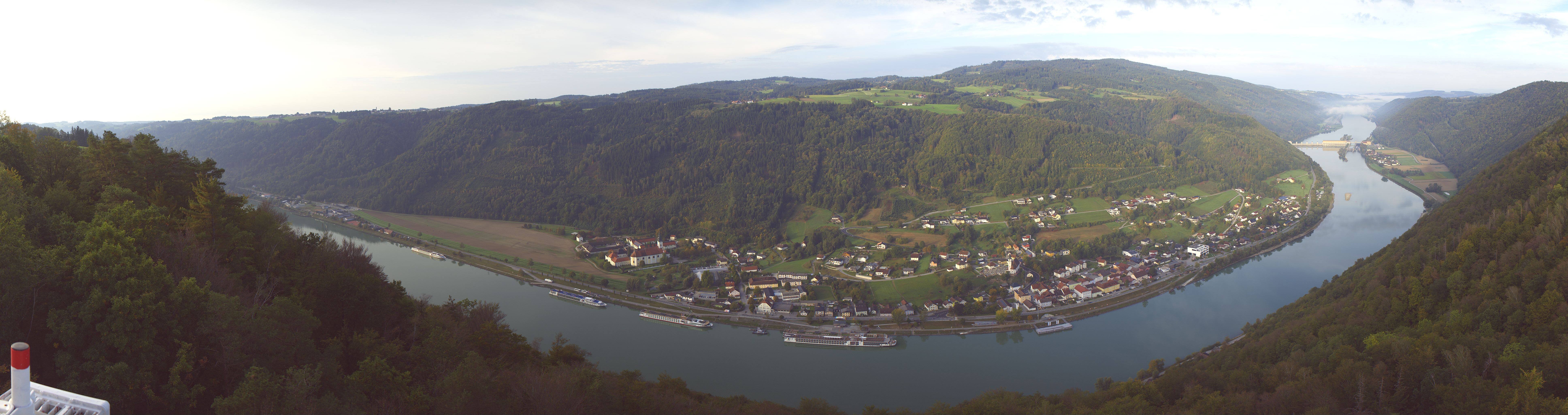 Archiv Foto Webcam Blick auf die Donau vom Penzenstein