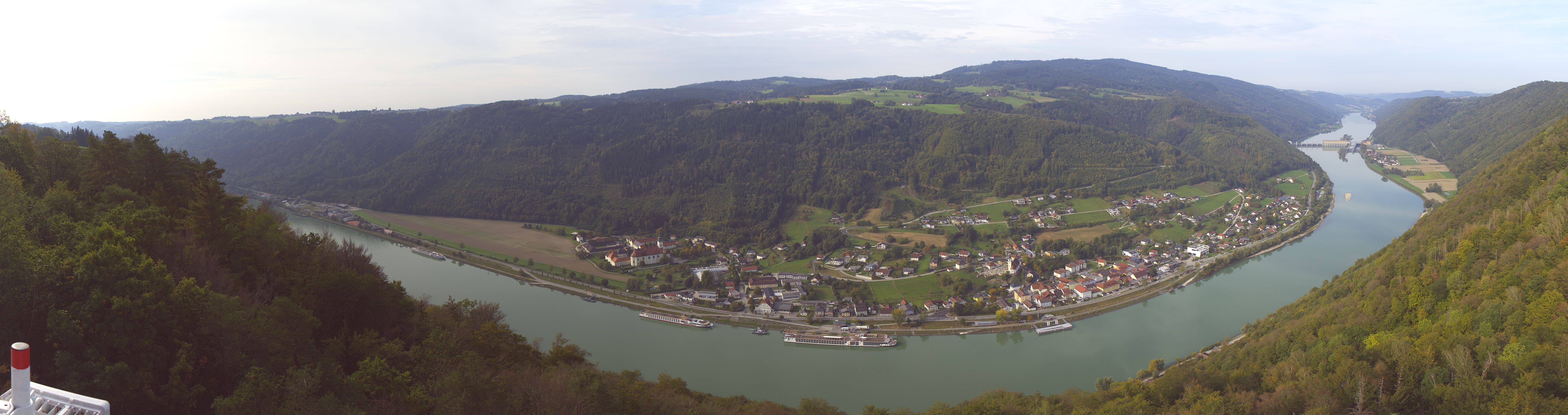 Archiv Foto Webcam Blick auf die Donau vom Penzenstein