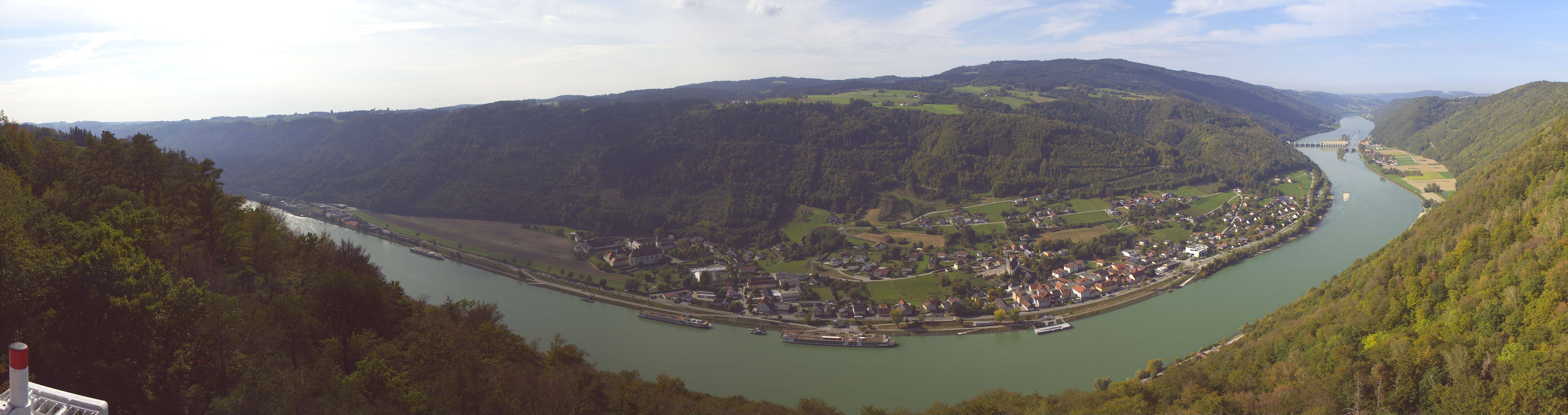 Archiv Foto Webcam Blick auf die Donau vom Penzenstein