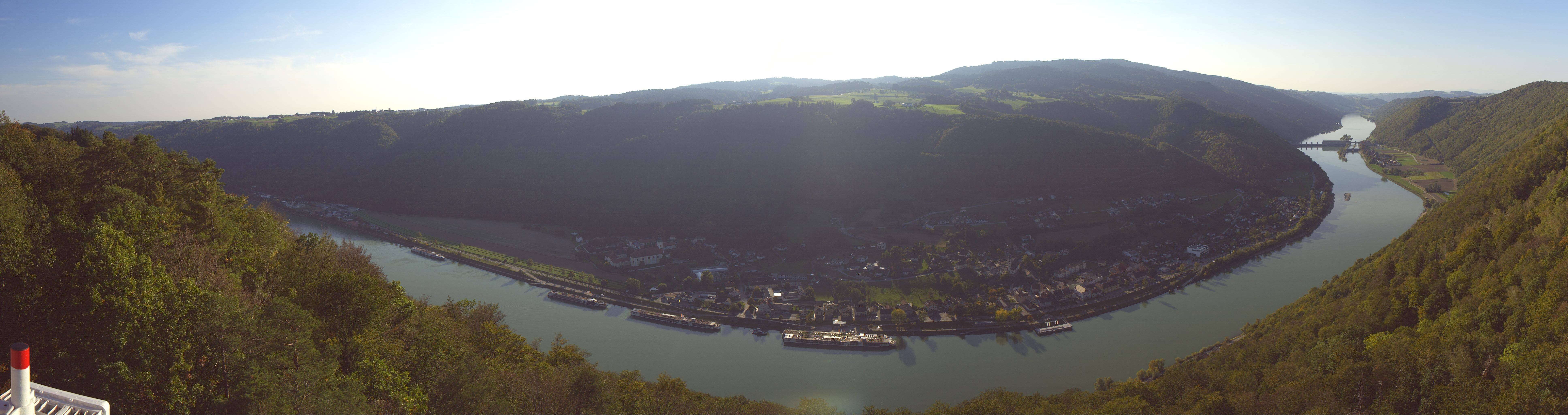 Archiv Foto Webcam Blick auf die Donau vom Penzenstein