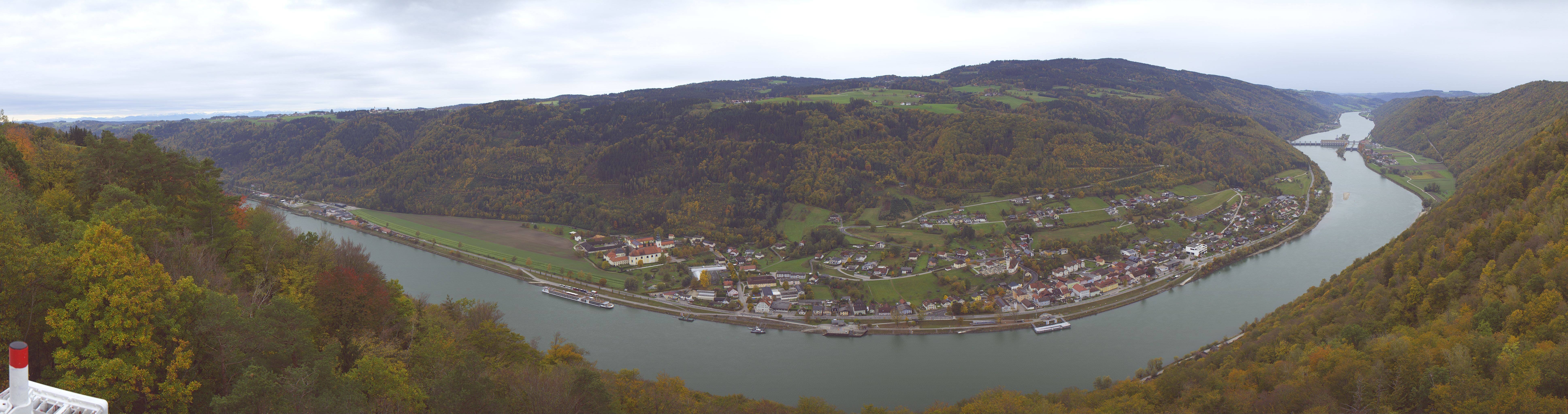 Archiv Foto Webcam Blick auf die Donau vom Penzenstein