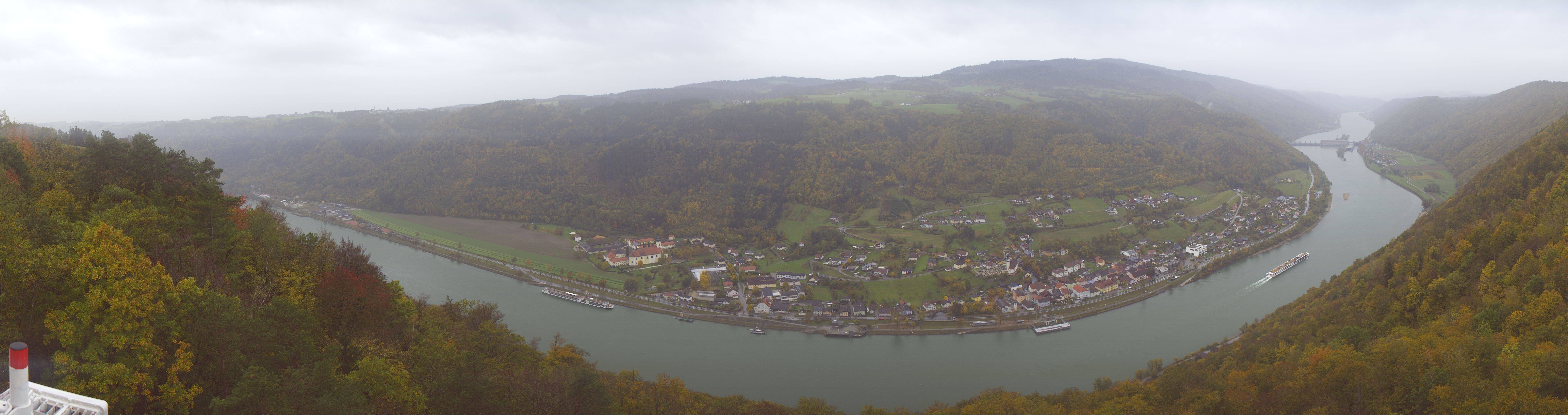 Archiv Foto Webcam Blick auf die Donau vom Penzenstein