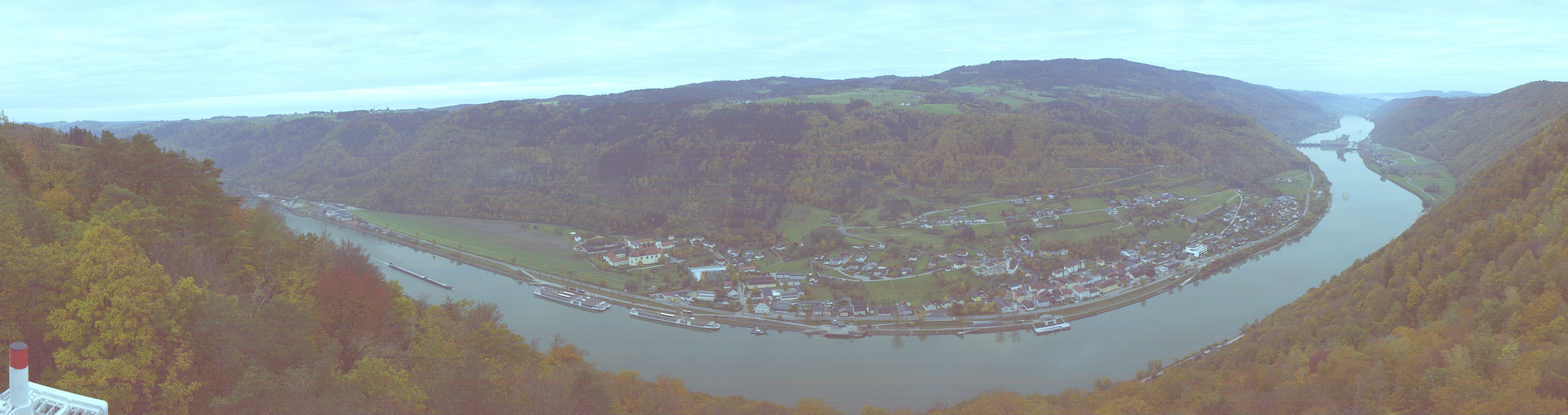 Archiv Foto Webcam Blick auf die Donau vom Penzenstein