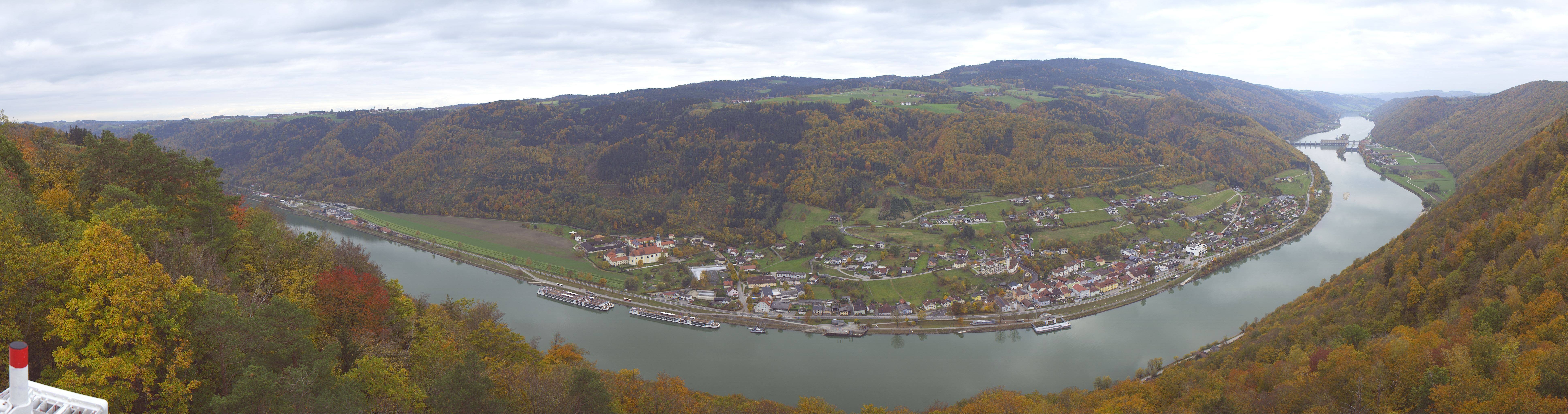Archiv Foto Webcam Blick auf die Donau vom Penzenstein