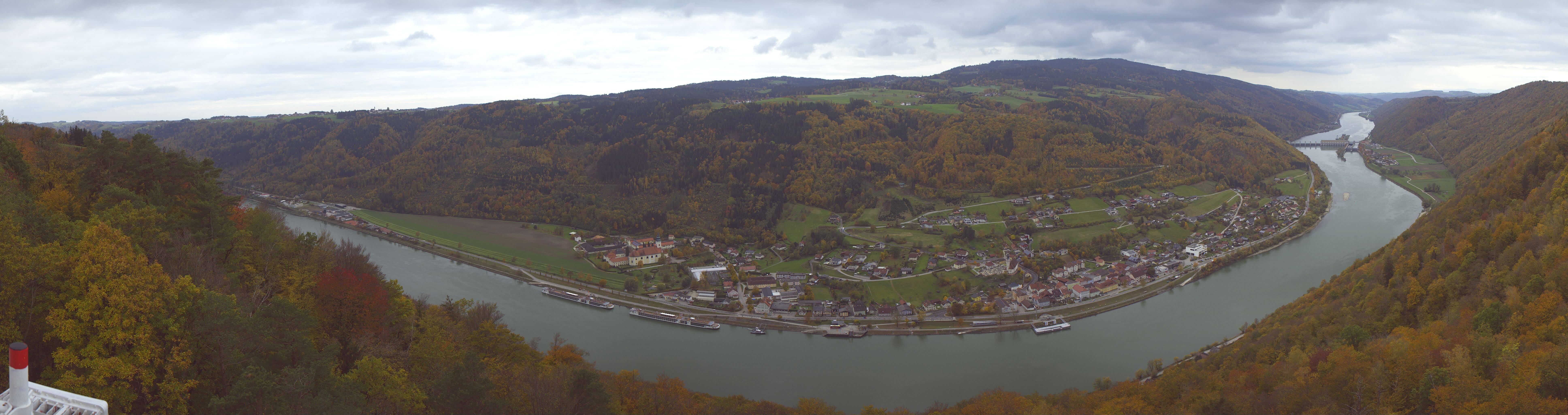 Archiv Foto Webcam Blick auf die Donau vom Penzenstein