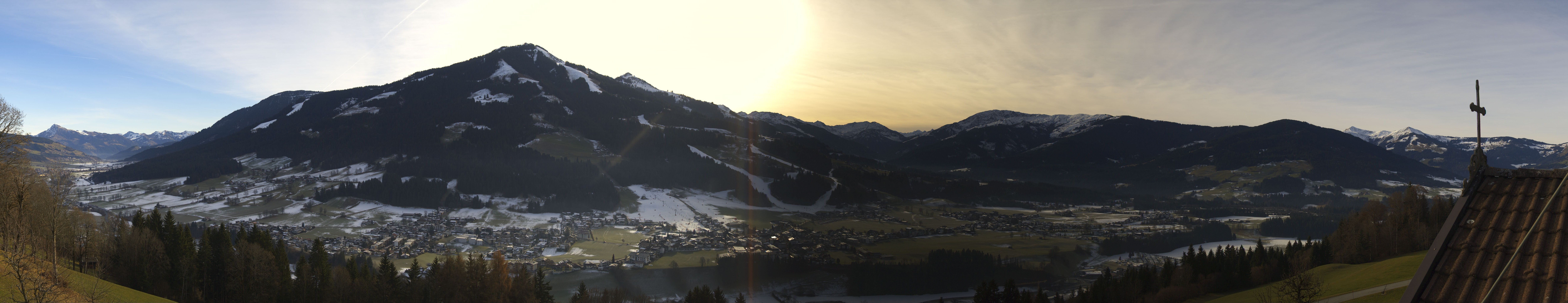 Archiv Foto Webcam Dorfkamera über Westendorf am Wilden Kaiser