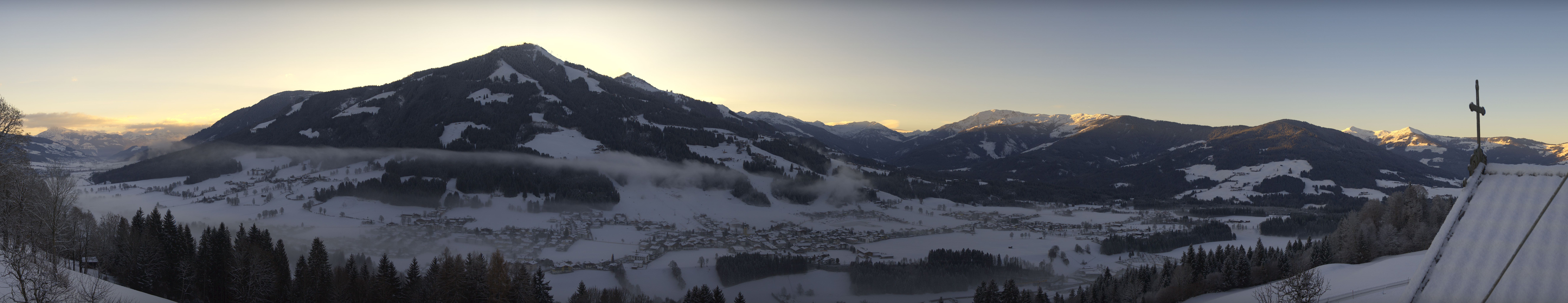 Archiv Foto Webcam Dorfkamera über Westendorf am Wilden Kaiser