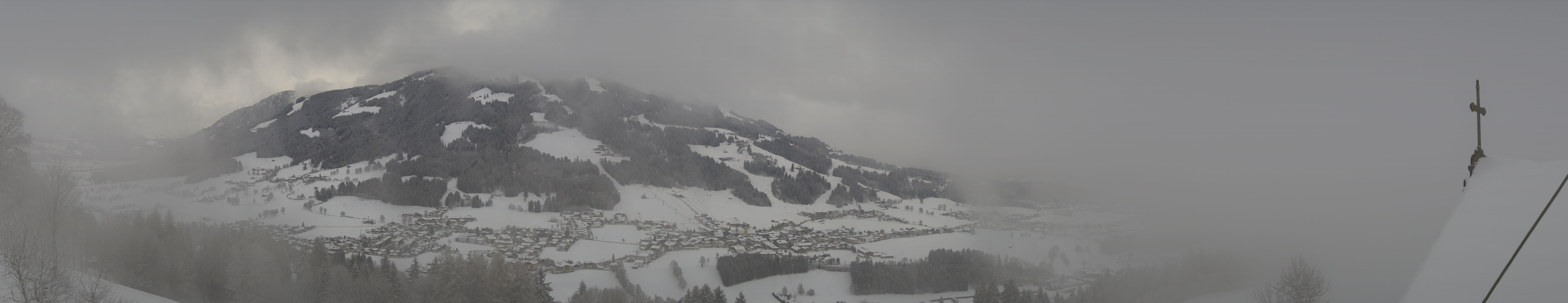 Archiv Foto Webcam Dorfkamera über Westendorf am Wilden Kaiser