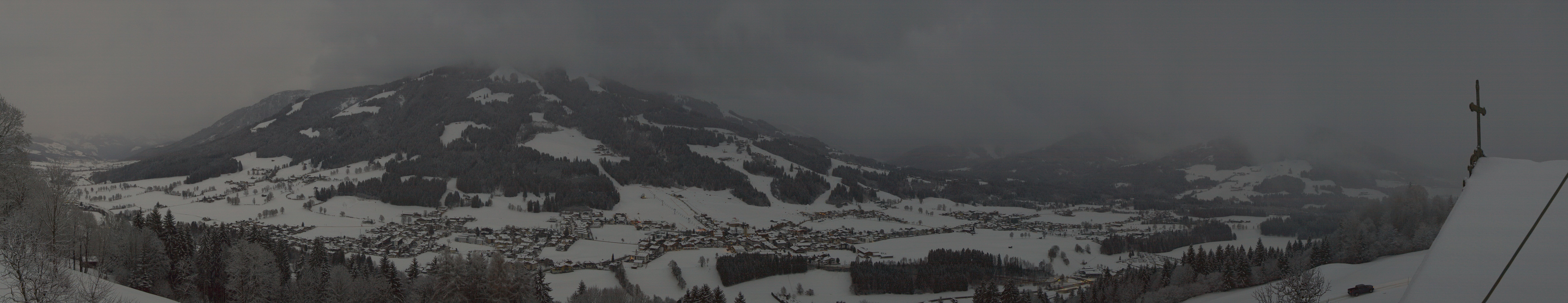 Archiv Foto Webcam Dorfkamera über Westendorf am Wilden Kaiser