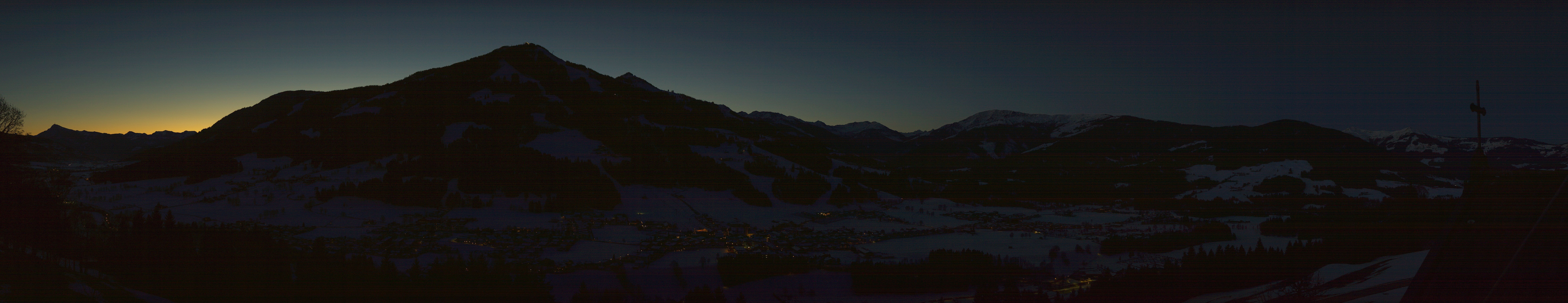 Archiv Foto Webcam Dorfkamera über Westendorf am Wilden Kaiser