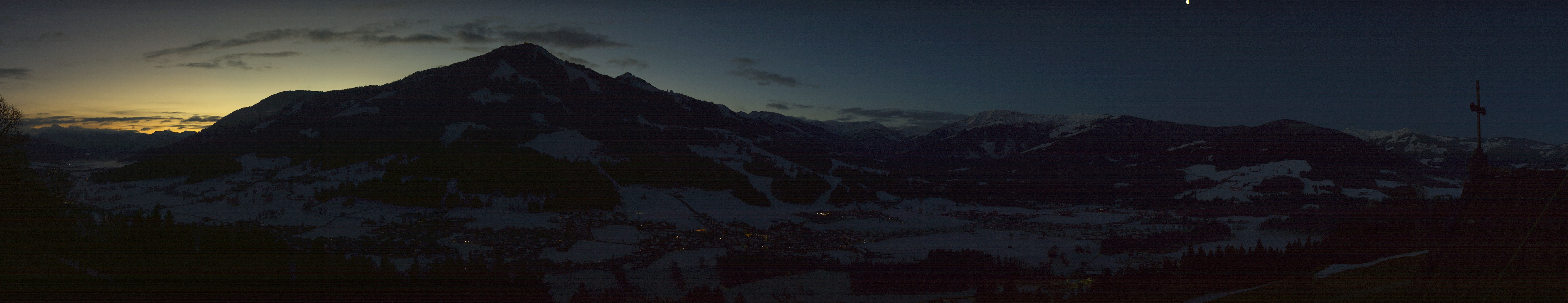 Archiv Foto Webcam Dorfkamera über Westendorf am Wilden Kaiser