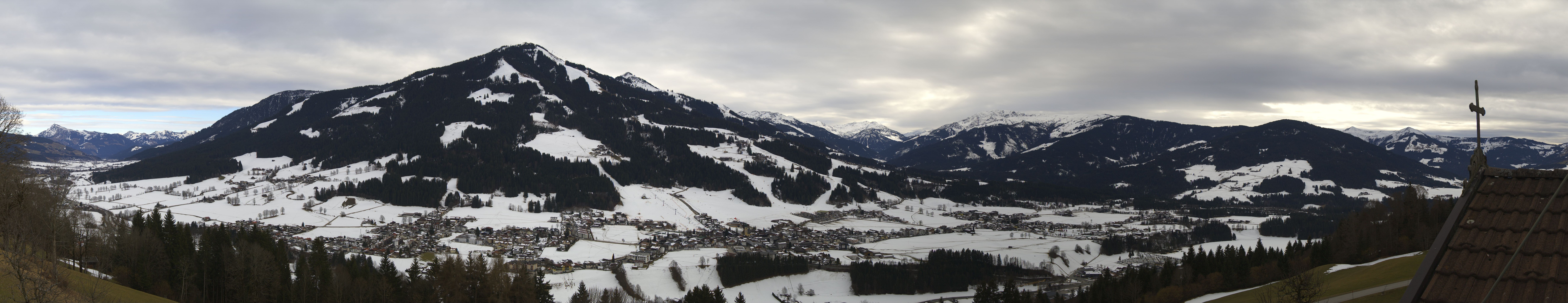Archiv Foto Webcam Dorfkamera über Westendorf am Wilden Kaiser
