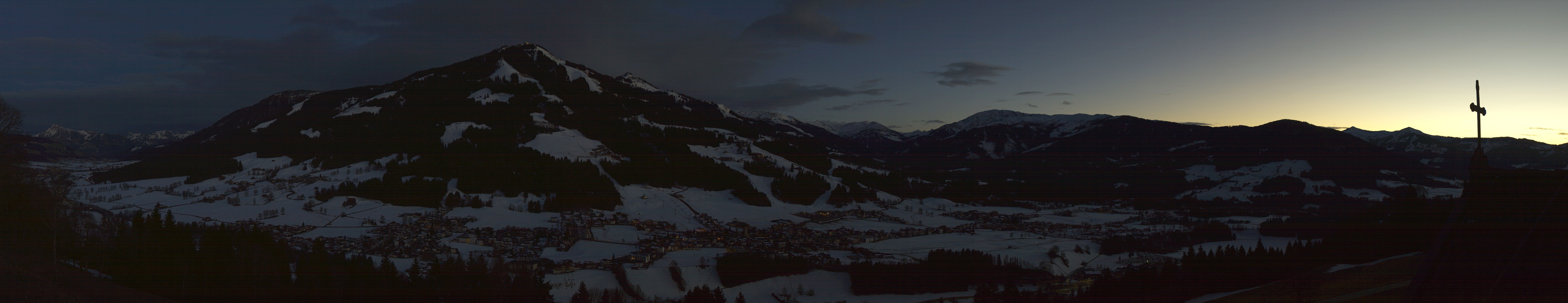 Archiv Foto Webcam Dorfkamera über Westendorf am Wilden Kaiser