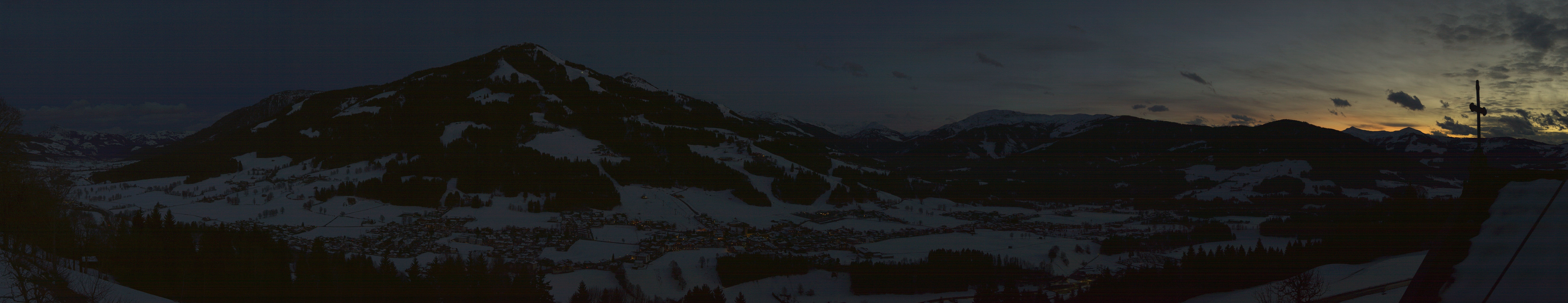 Archiv Foto Webcam Dorfkamera über Westendorf am Wilden Kaiser