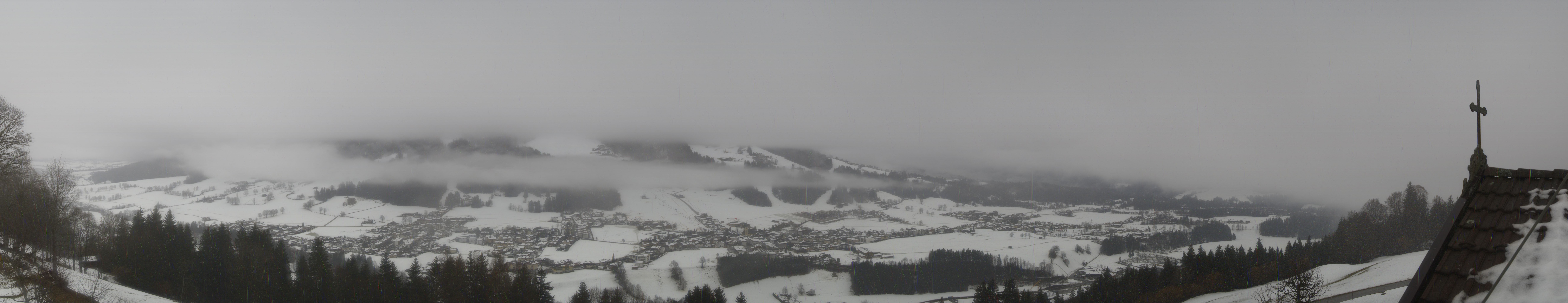 Archiv Foto Webcam Dorfkamera über Westendorf am Wilden Kaiser