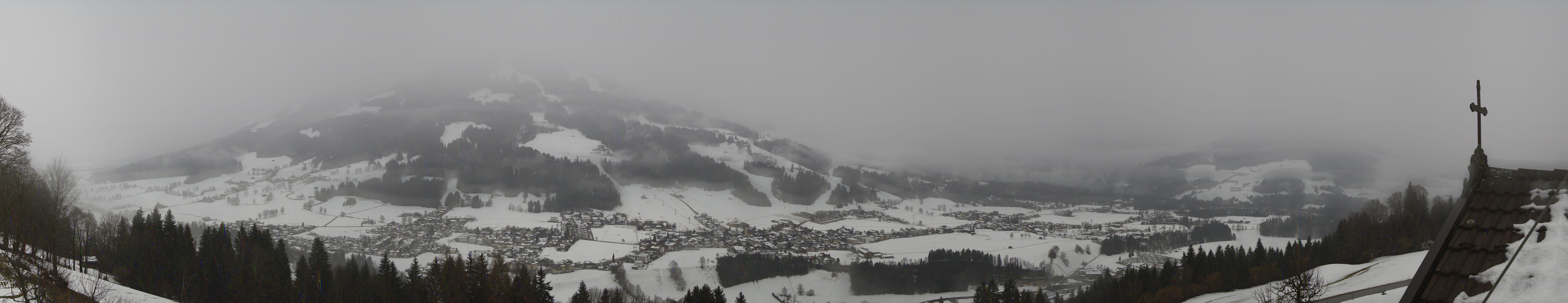 Archiv Foto Webcam Dorfkamera über Westendorf am Wilden Kaiser
