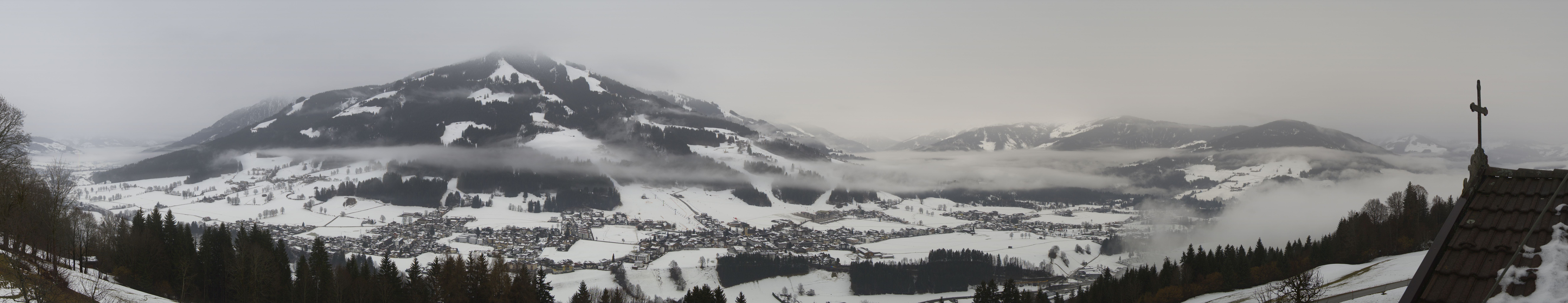 Archiv Foto Webcam Dorfkamera über Westendorf am Wilden Kaiser