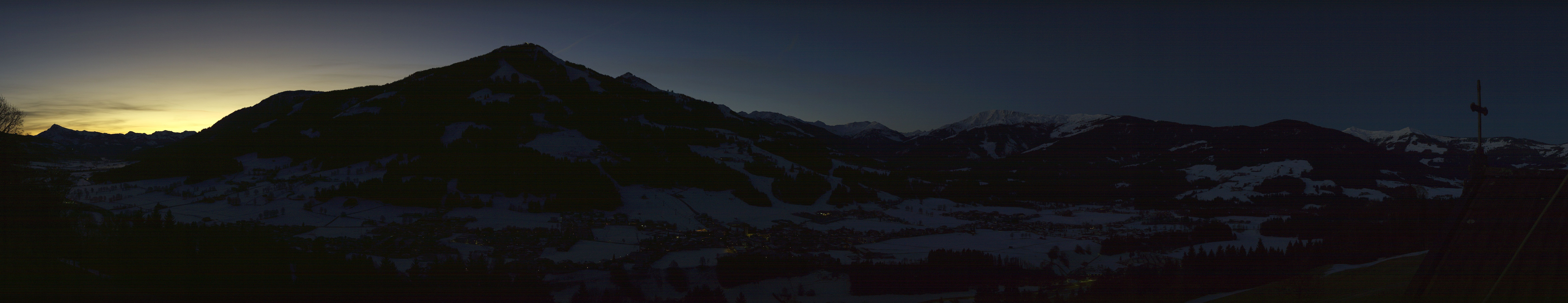 Archiv Foto Webcam Dorfkamera über Westendorf am Wilden Kaiser