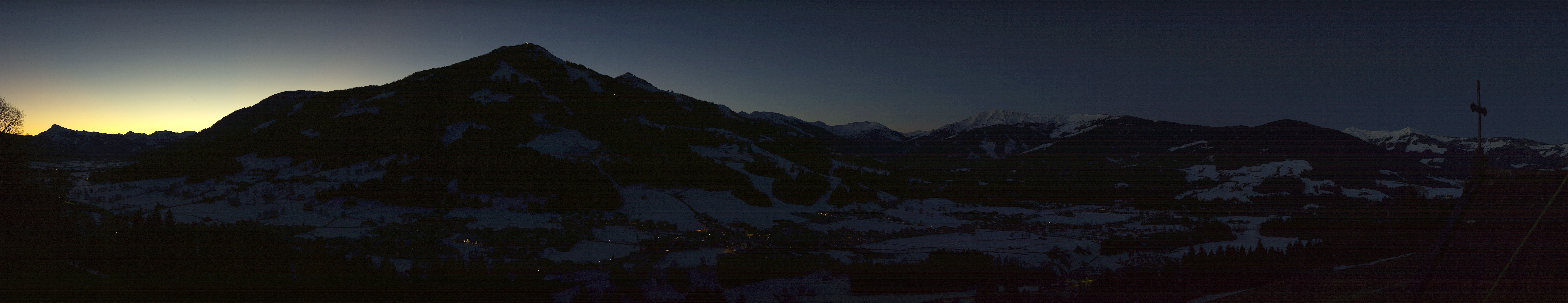 Archiv Foto Webcam Dorfkamera über Westendorf am Wilden Kaiser