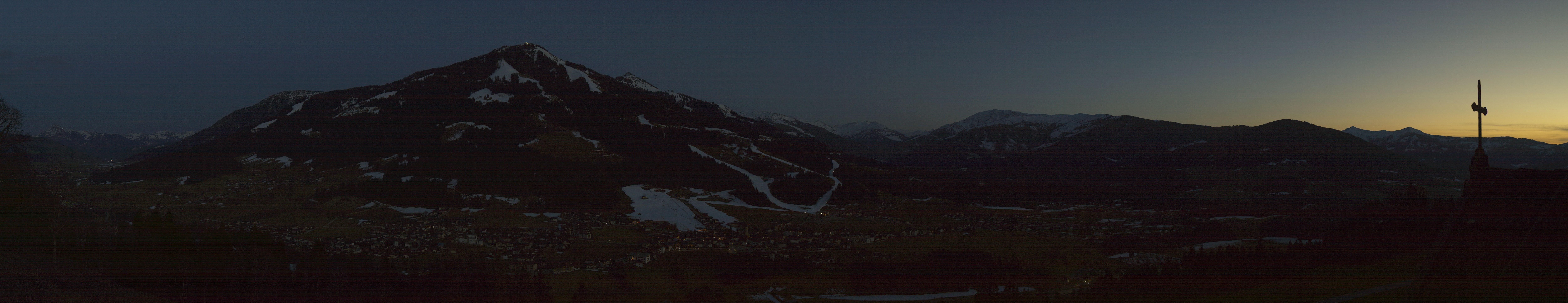 Archiv Foto Webcam Dorfkamera über Westendorf am Wilden Kaiser