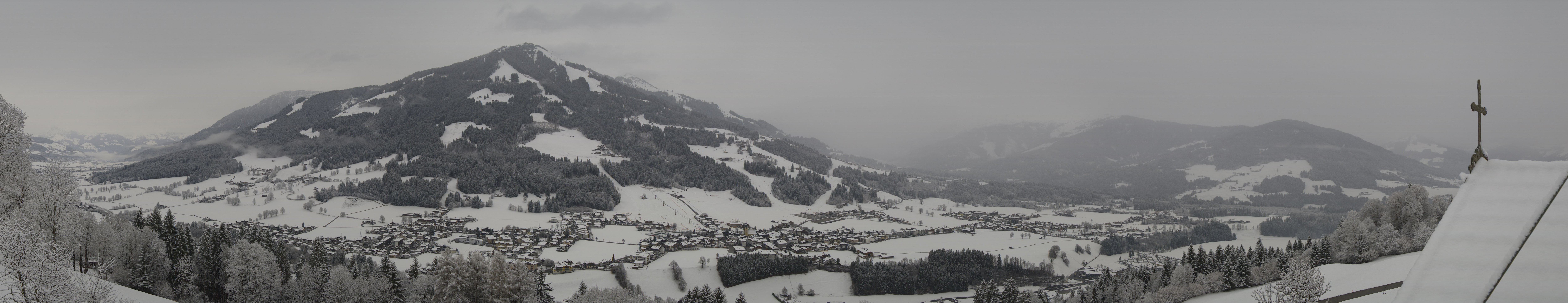 Archiv Foto Webcam Dorfkamera über Westendorf am Wilden Kaiser