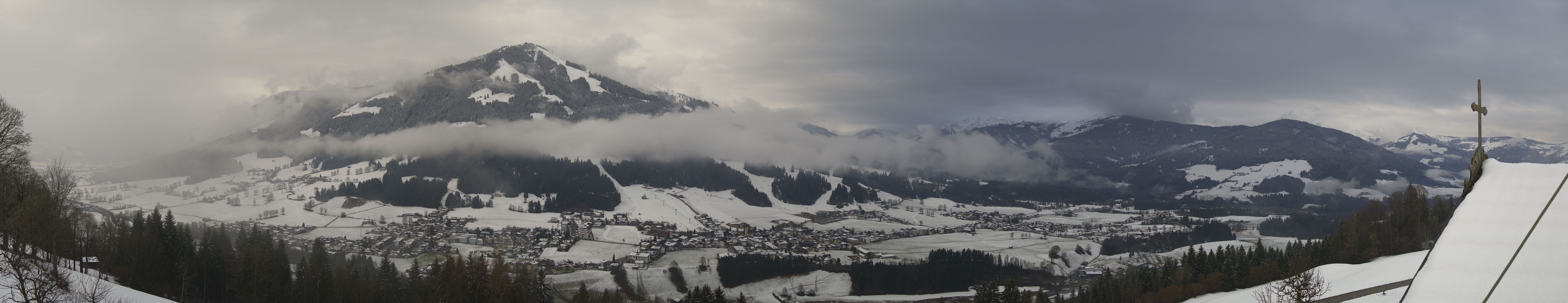 Archiv Foto Webcam Dorfkamera über Westendorf am Wilden Kaiser