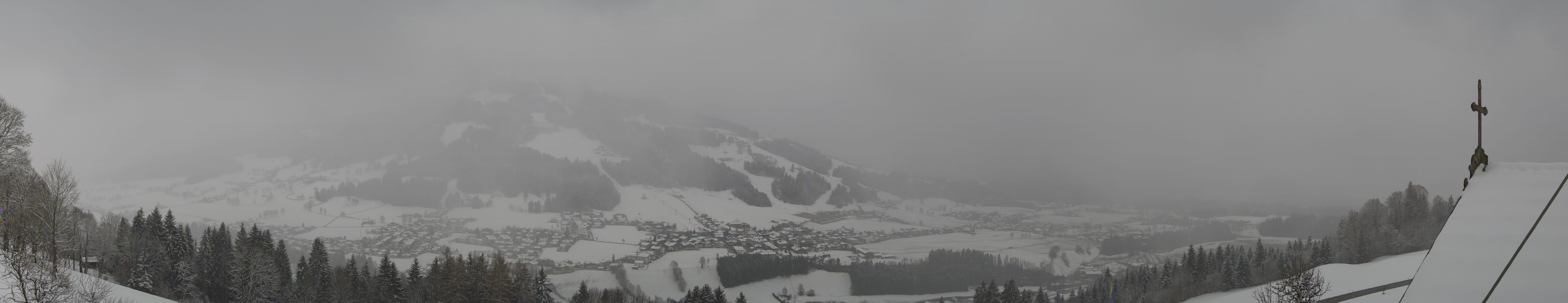 Archiv Foto Webcam Dorfkamera über Westendorf am Wilden Kaiser