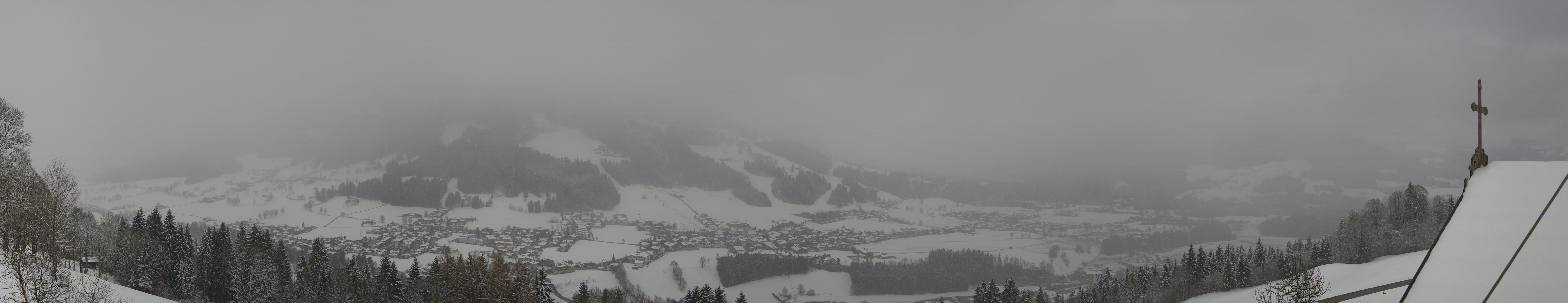 Archiv Foto Webcam Dorfkamera über Westendorf am Wilden Kaiser