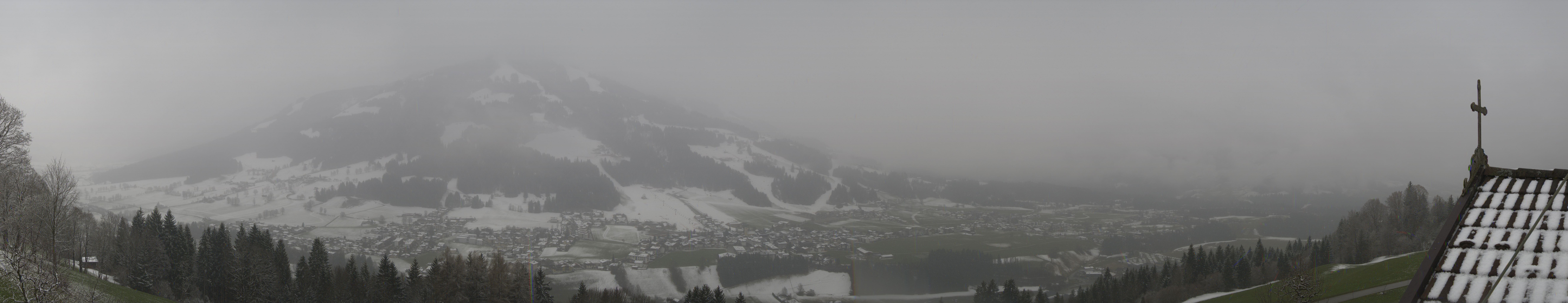 Archiv Foto Webcam Dorfkamera über Westendorf am Wilden Kaiser