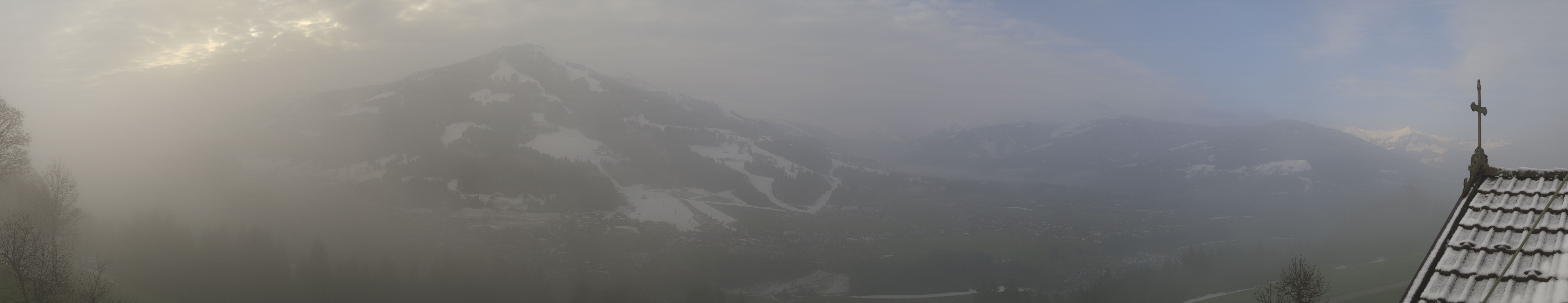 Archiv Foto Webcam Dorfkamera über Westendorf am Wilden Kaiser