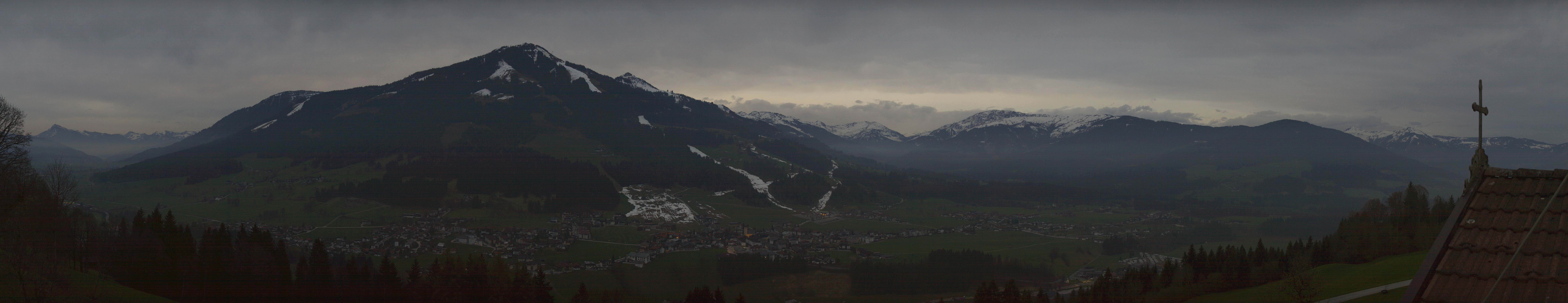 Archiv Foto Webcam Dorfkamera über Westendorf am Wilden Kaiser
