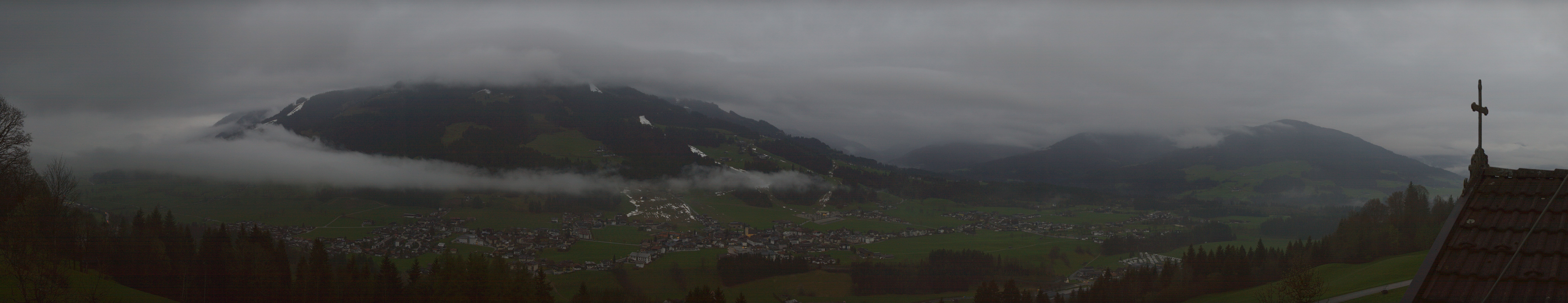 Archiv Foto Webcam Dorfkamera über Westendorf am Wilden Kaiser