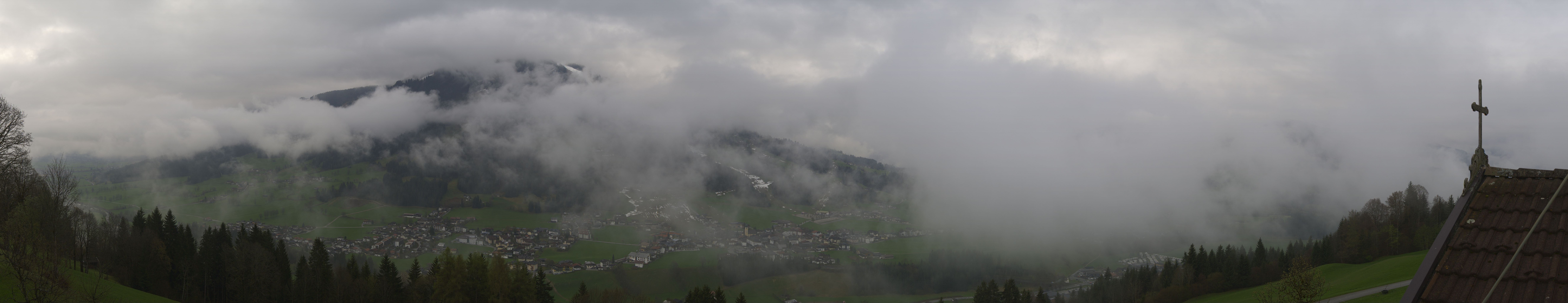 Archiv Foto Webcam Dorfkamera über Westendorf am Wilden Kaiser