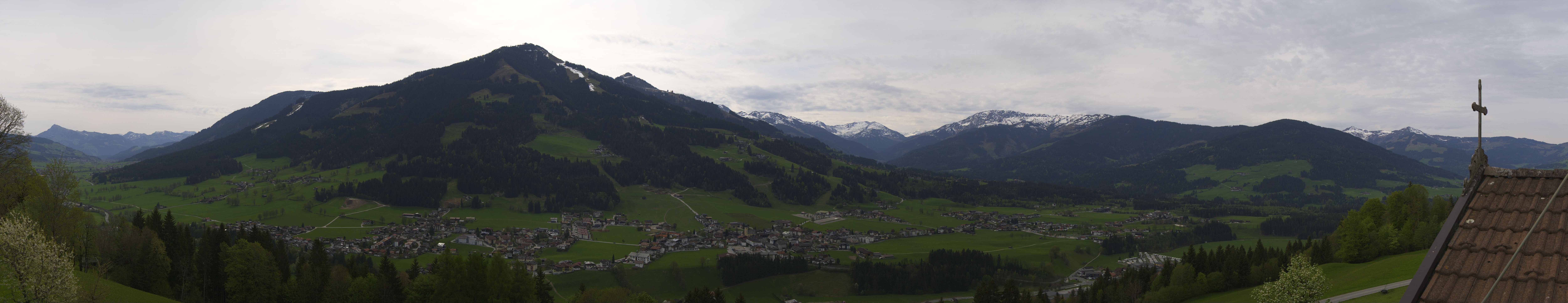 Archiv Foto Webcam Dorfkamera über Westendorf am Wilden Kaiser