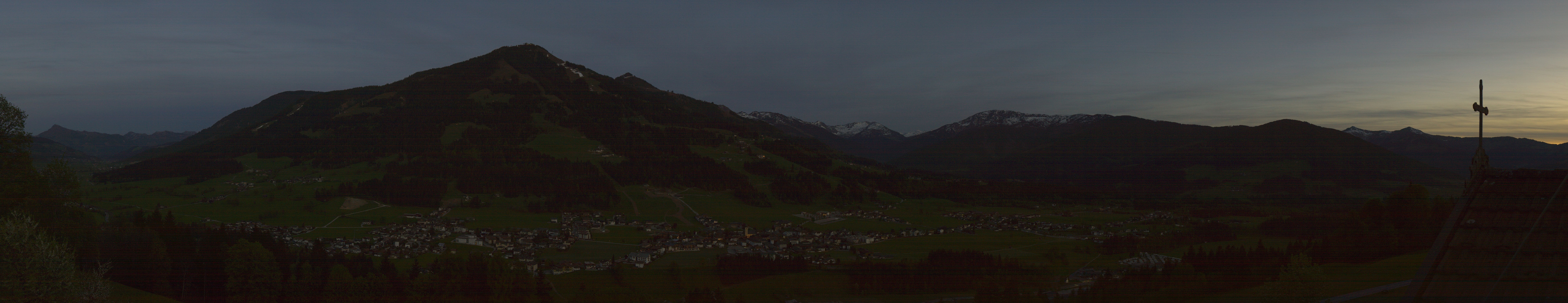Archiv Foto Webcam Dorfkamera über Westendorf am Wilden Kaiser