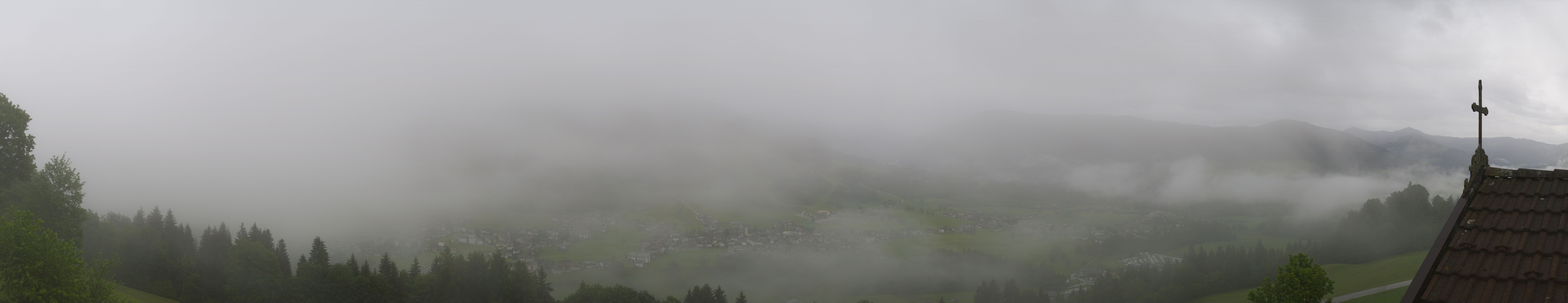 Archiv Foto Webcam Dorfkamera über Westendorf am Wilden Kaiser