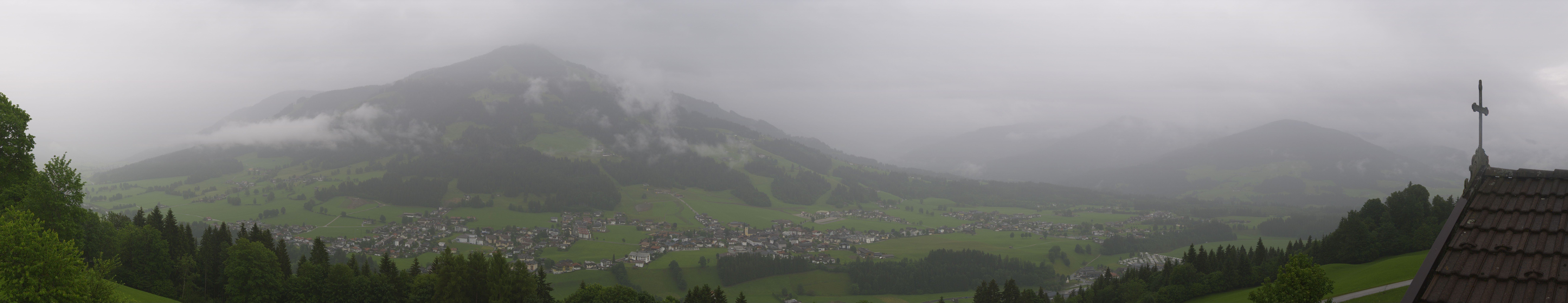 Archiv Foto Webcam Dorfkamera über Westendorf am Wilden Kaiser