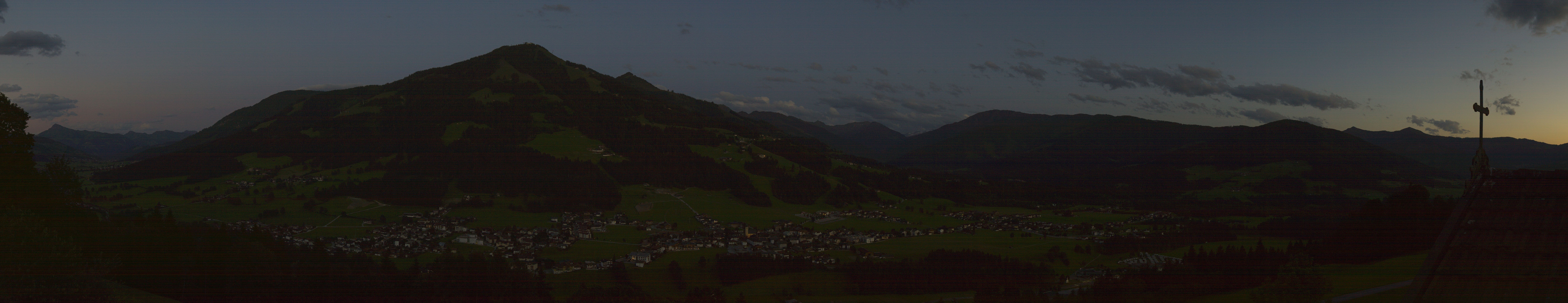 Archiv Foto Webcam Dorfkamera über Westendorf am Wilden Kaiser