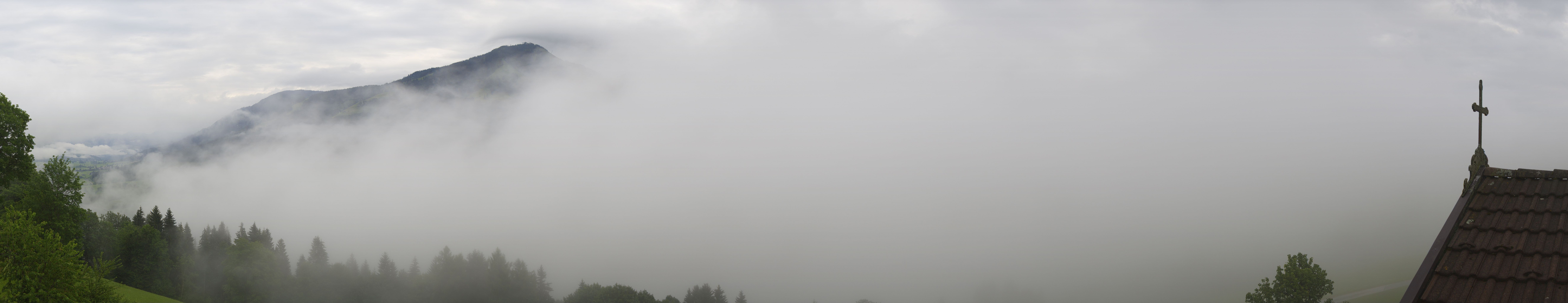 Archiv Foto Webcam Dorfkamera über Westendorf am Wilden Kaiser