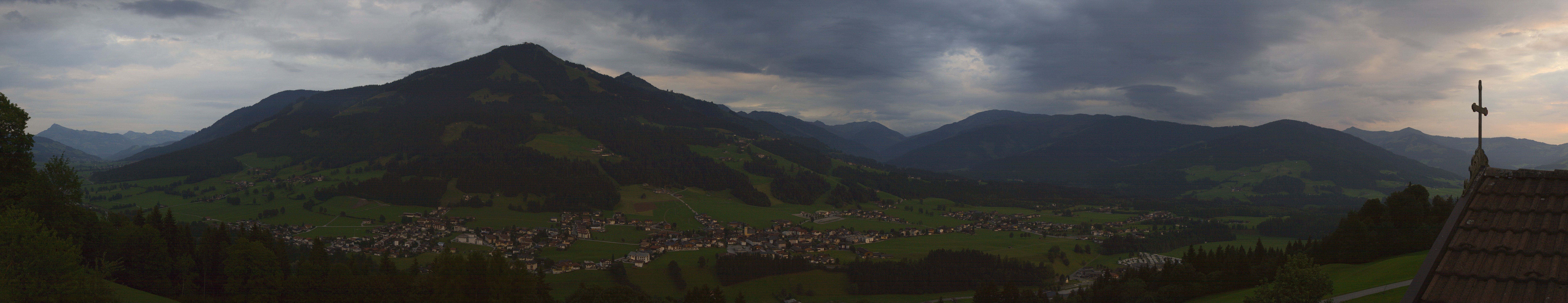 Archiv Foto Webcam Dorfkamera über Westendorf am Wilden Kaiser