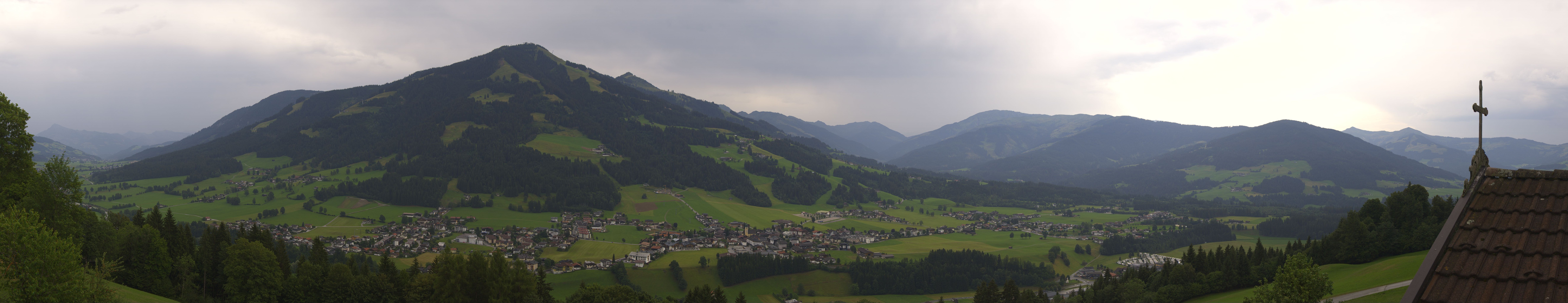 Archiv Foto Webcam Dorfkamera über Westendorf am Wilden Kaiser