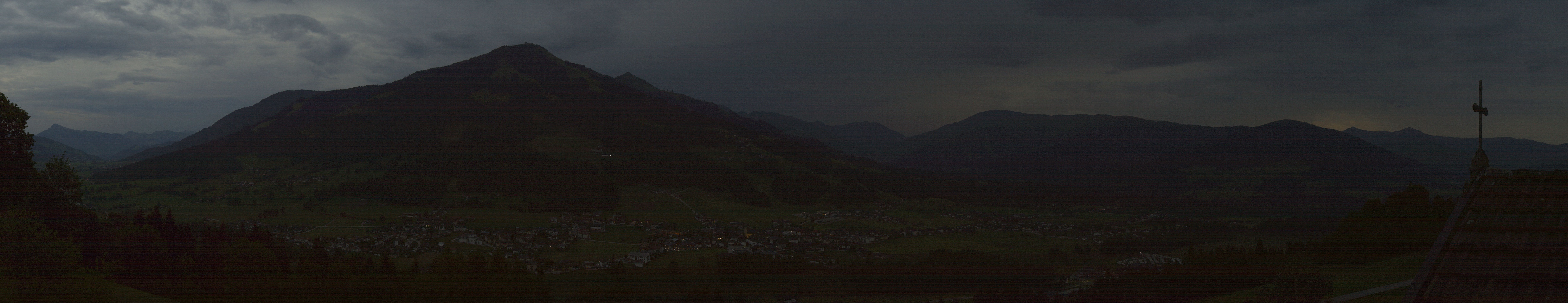 Archiv Foto Webcam Dorfkamera über Westendorf am Wilden Kaiser