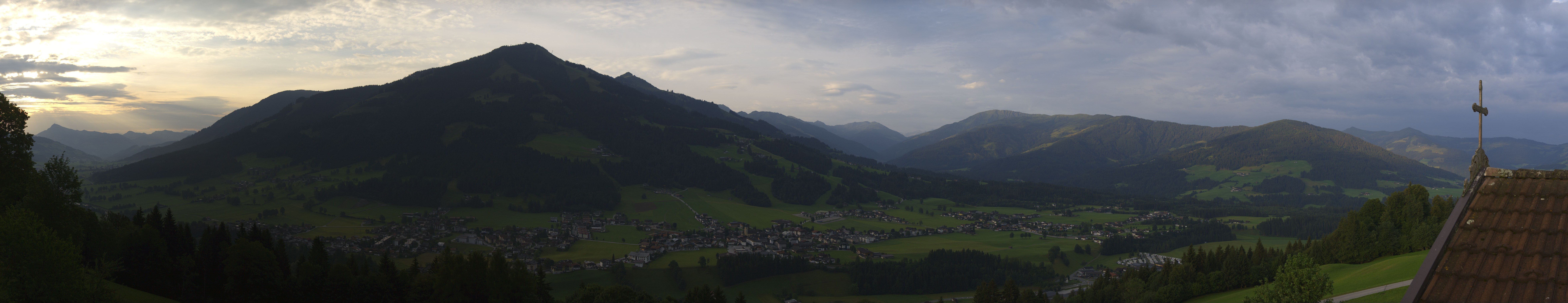 Archiv Foto Webcam Dorfkamera über Westendorf am Wilden Kaiser