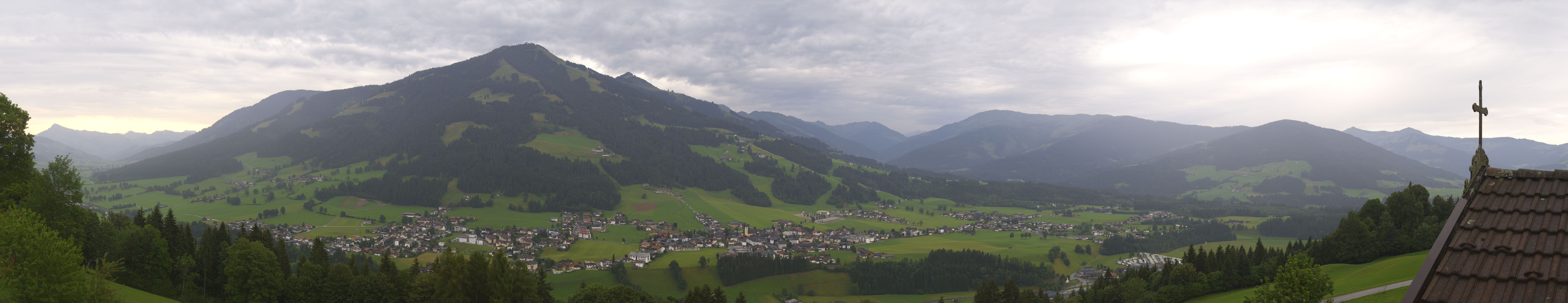 Archiv Foto Webcam Dorfkamera über Westendorf am Wilden Kaiser