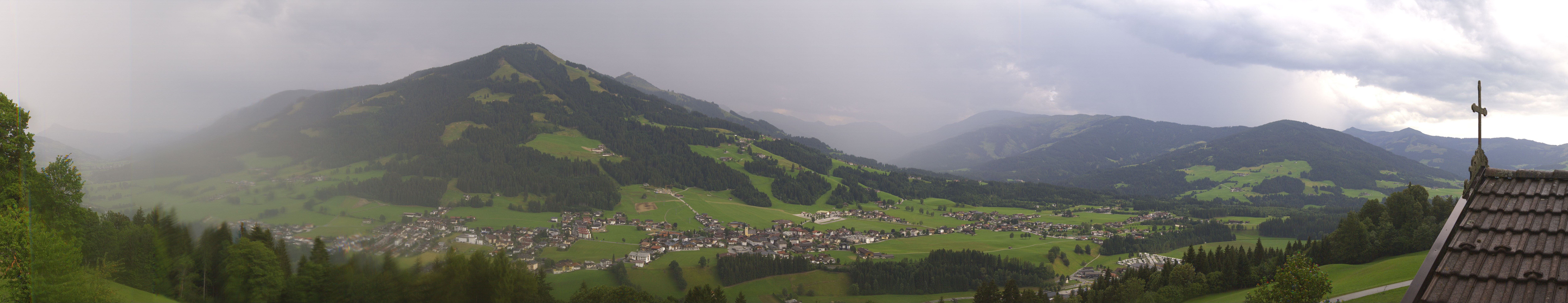 Archiv Foto Webcam Dorfkamera über Westendorf am Wilden Kaiser